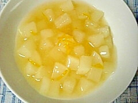 ☆角切り大根の柚子煮☆